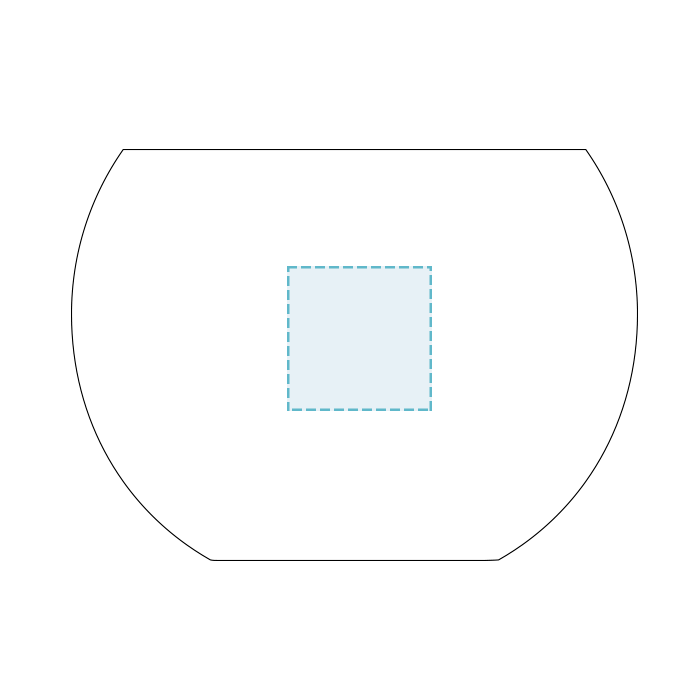 APET Transparante "Sphere" Container